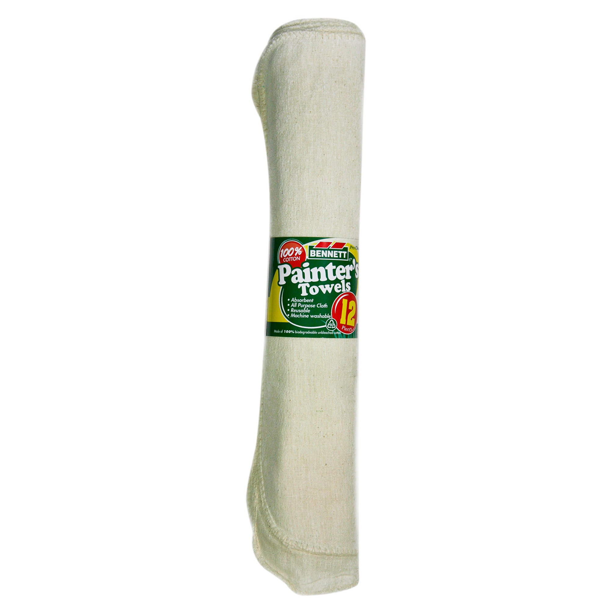 Chiffon en coton blanc
