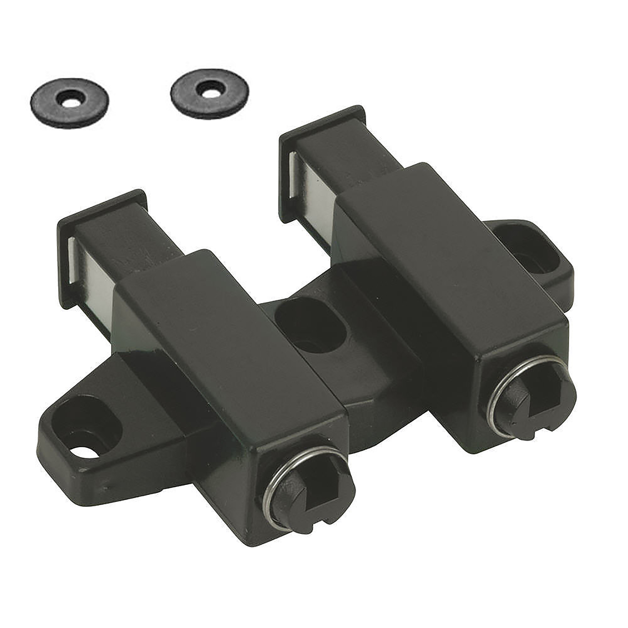 Loquet magnétique double noir
