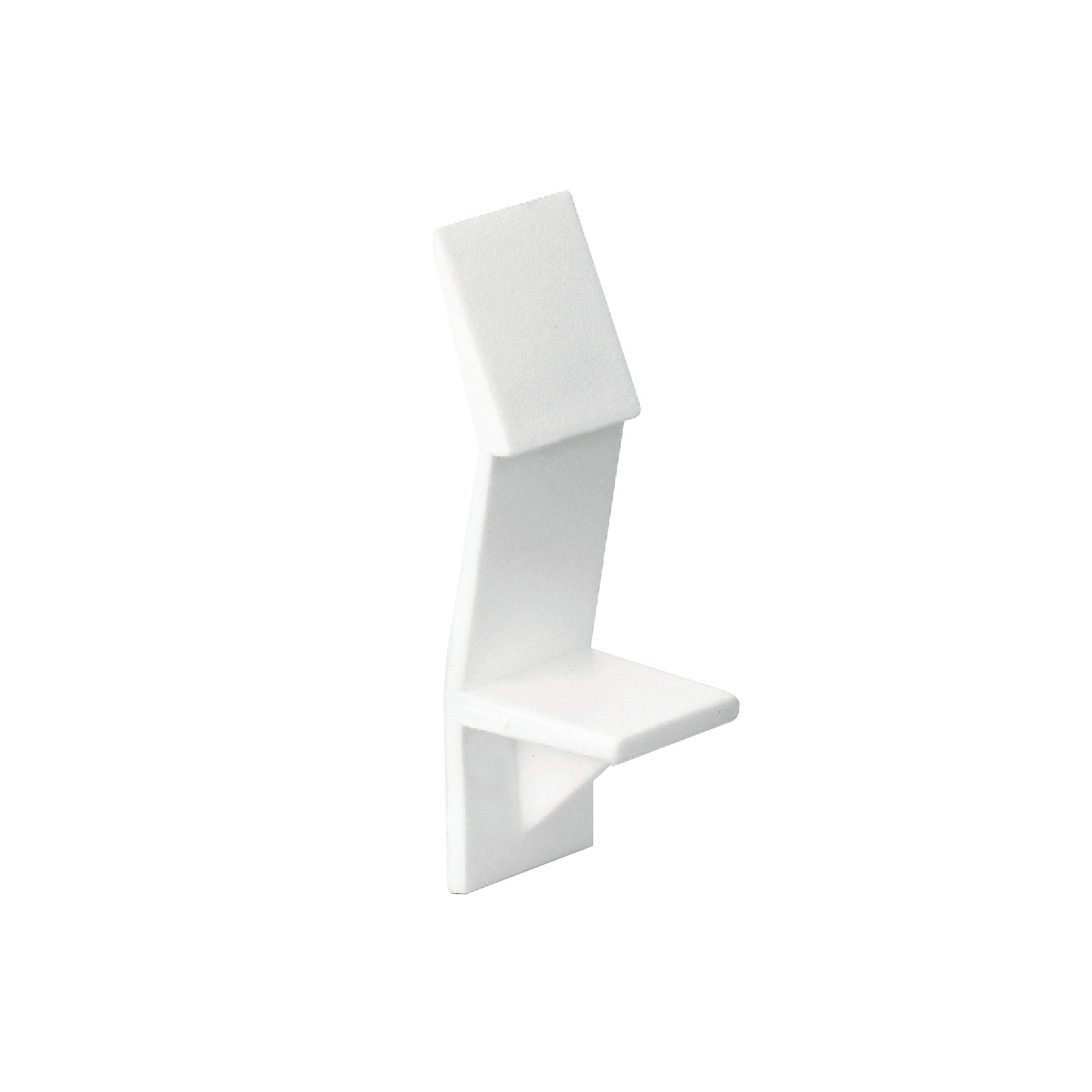 Support à tablette 1/4 po blanc