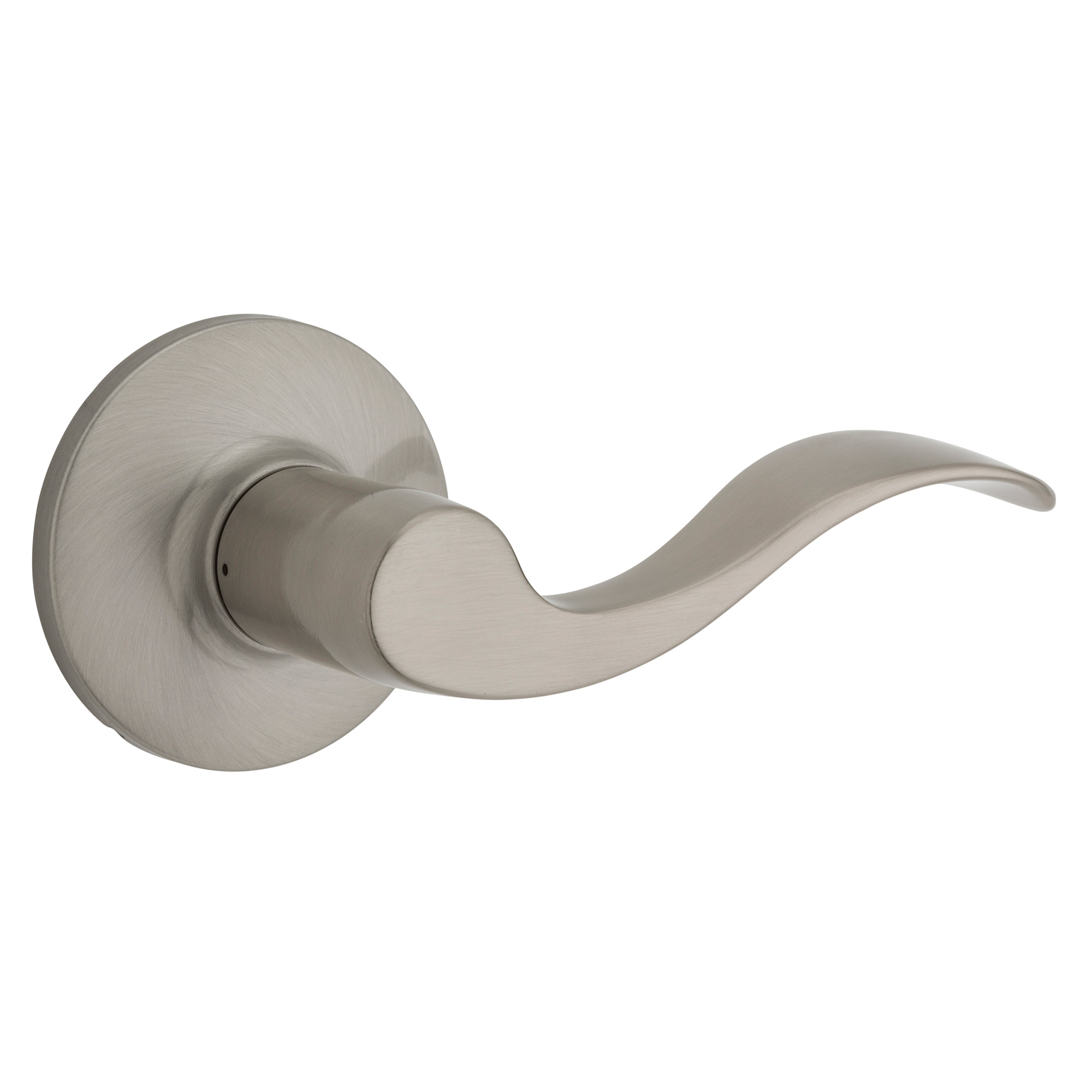 Poignée passage Layton Nickel satiné