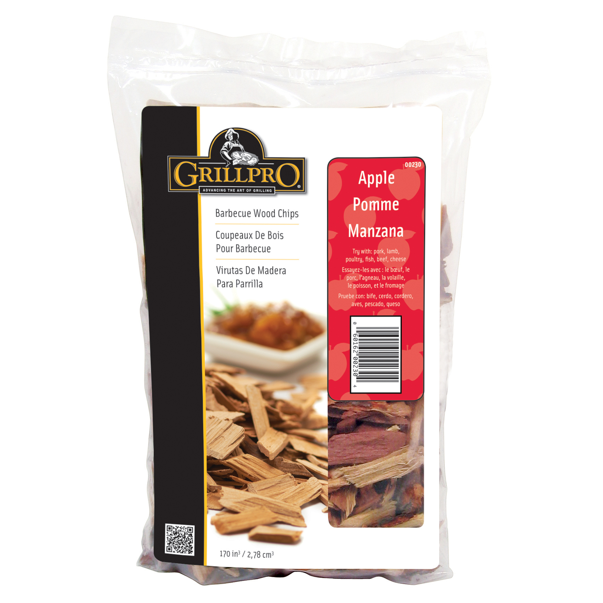 Copeaux de bois à saveur de pomme