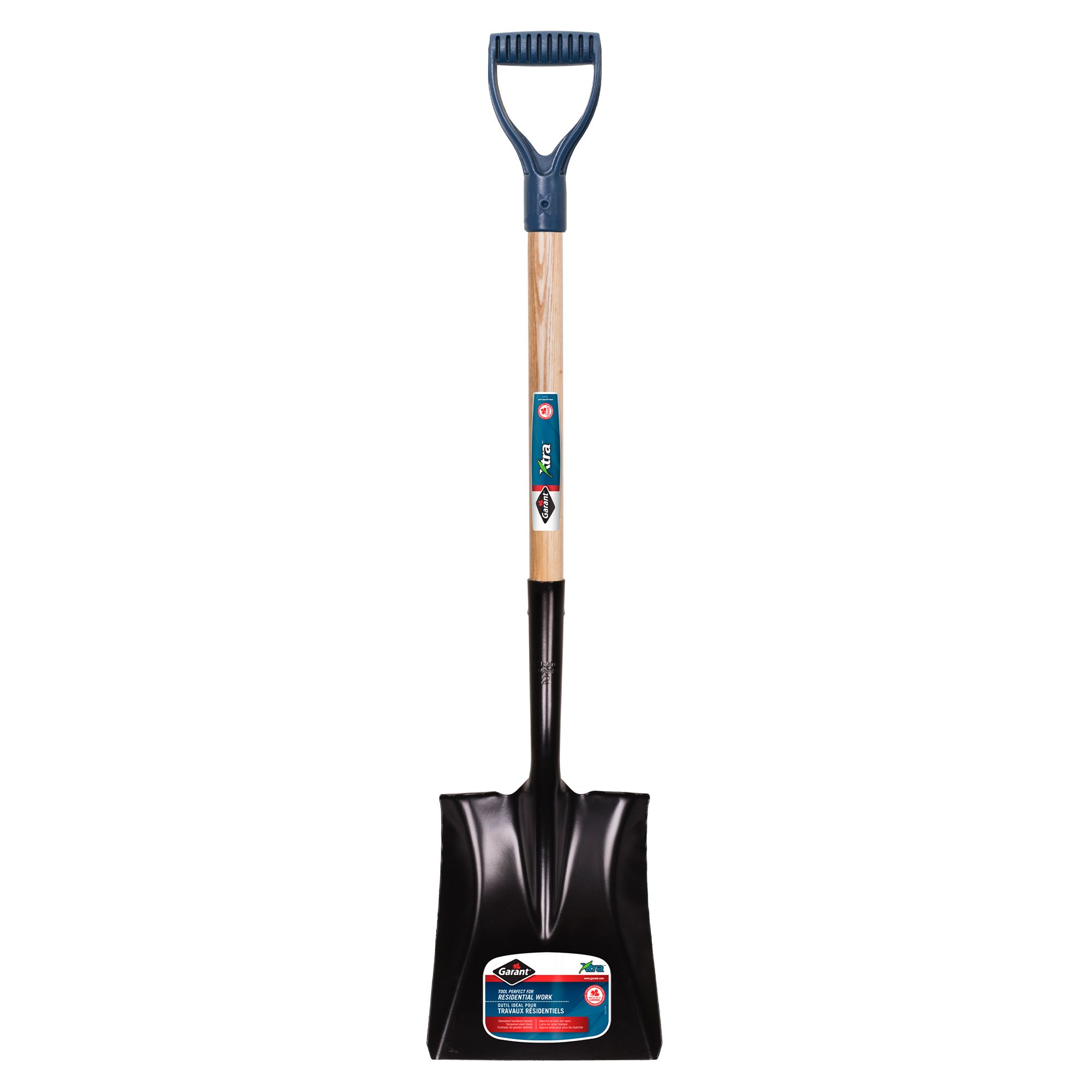Altuna Pelle Carrée Jardin - Manche Bois Tête Époxy 27x35cm