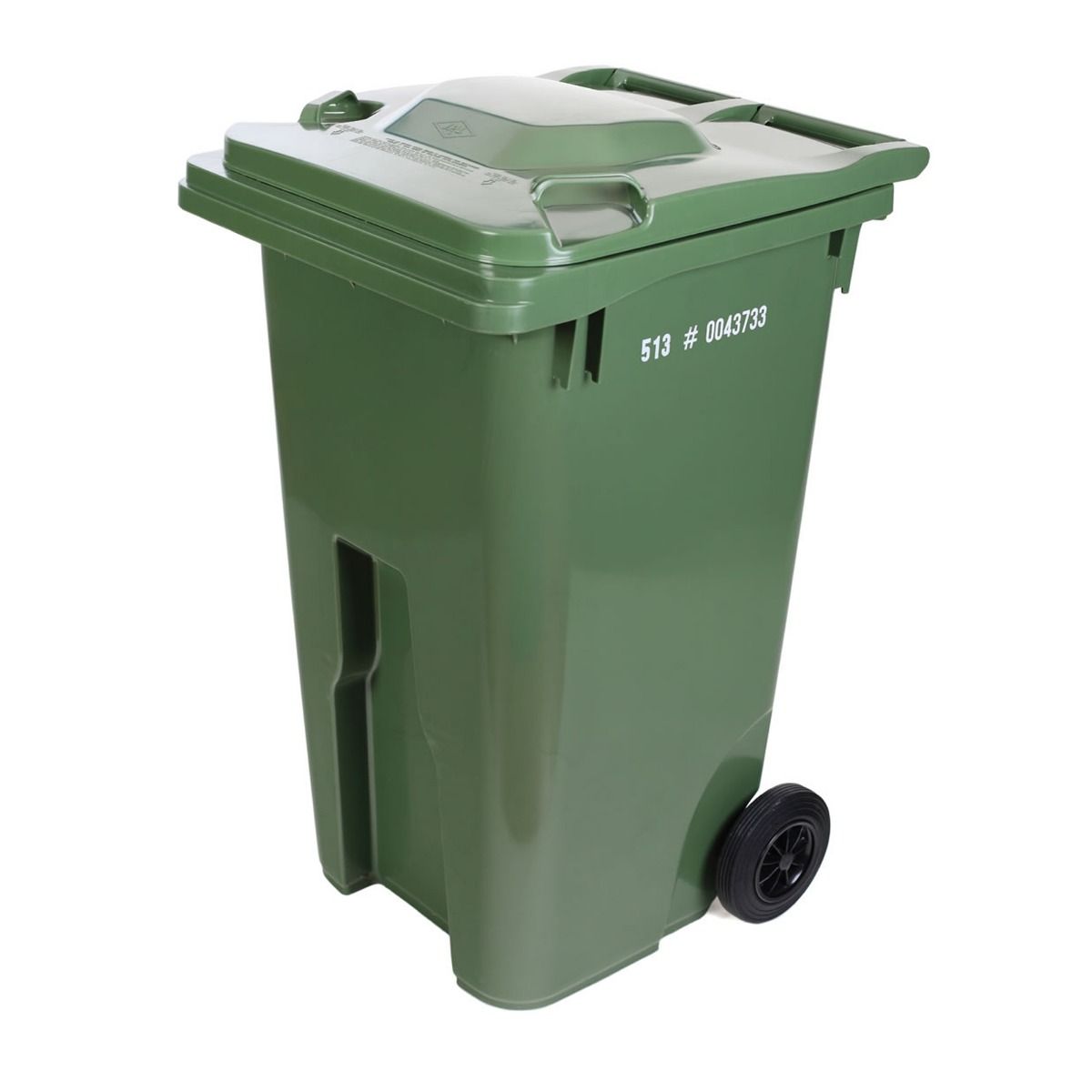 Roue Pour Bac Roulant Ipl 360 L Poubelle verte sur roues 240L | Matério