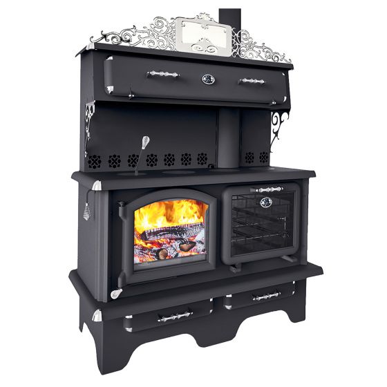 Poele A Bois Style Cuisiniere J A Robert Materio