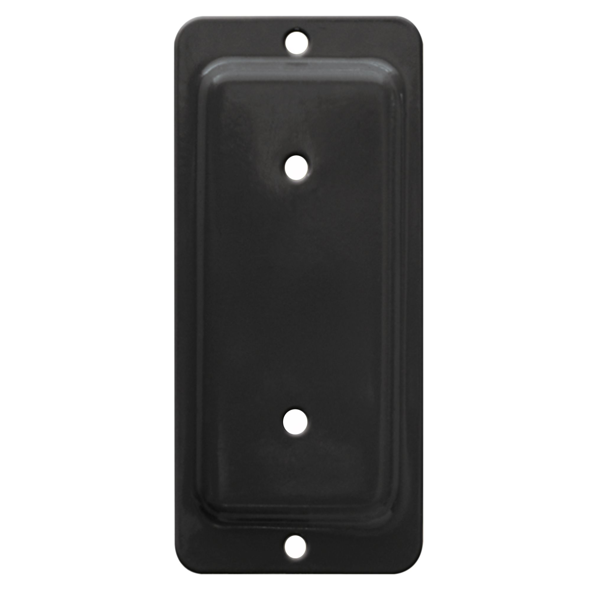 Plaque d'assise pour patio 2x4 noire