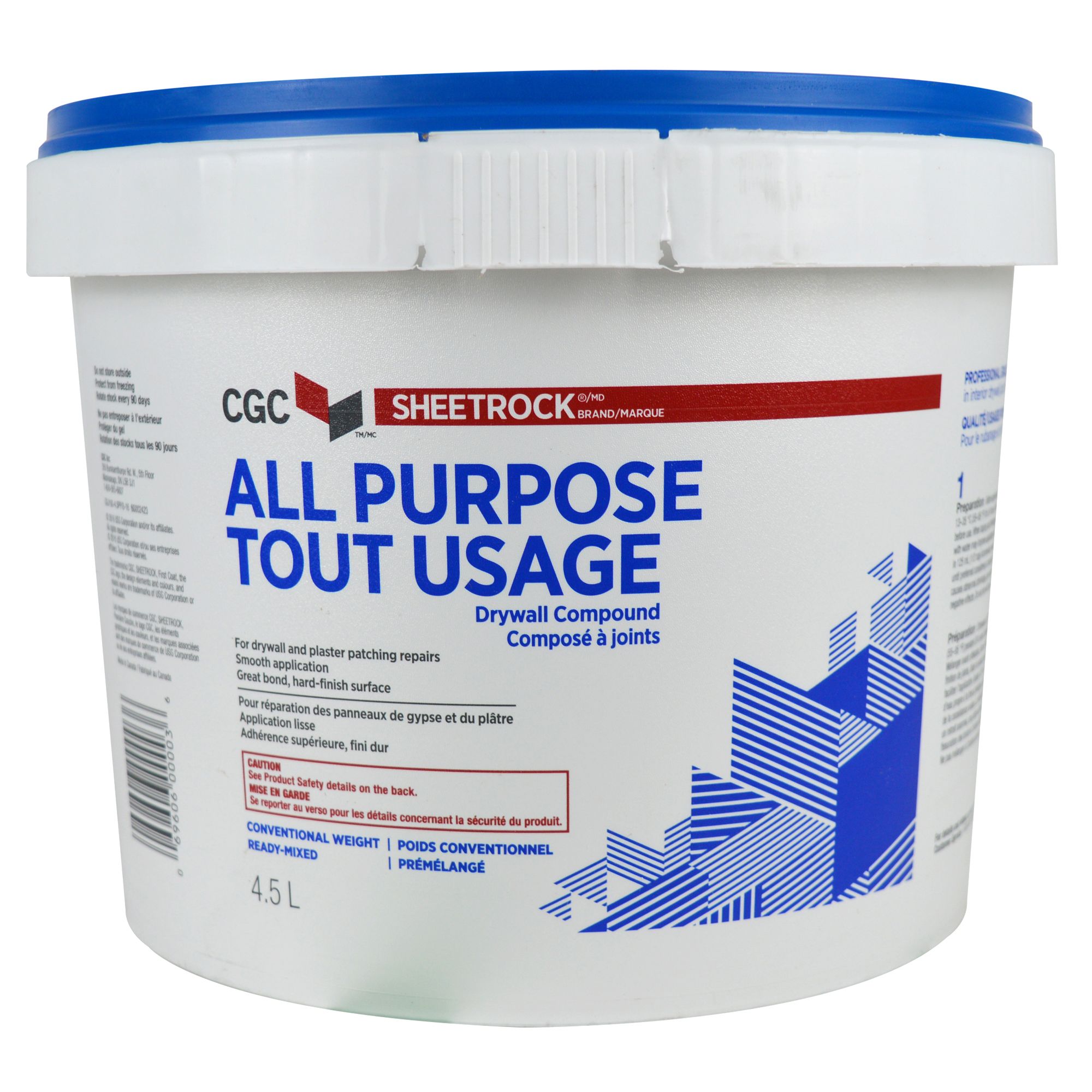 Composé à joints tout usage prêt à l'emploi 4,5 L