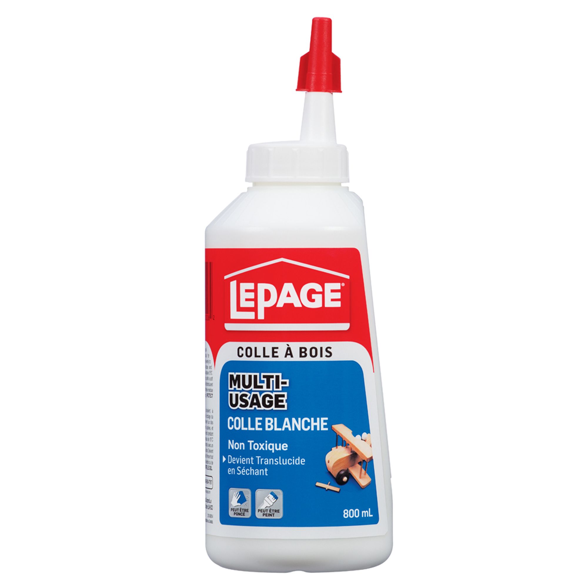 Colle à bois blanche 800 ml