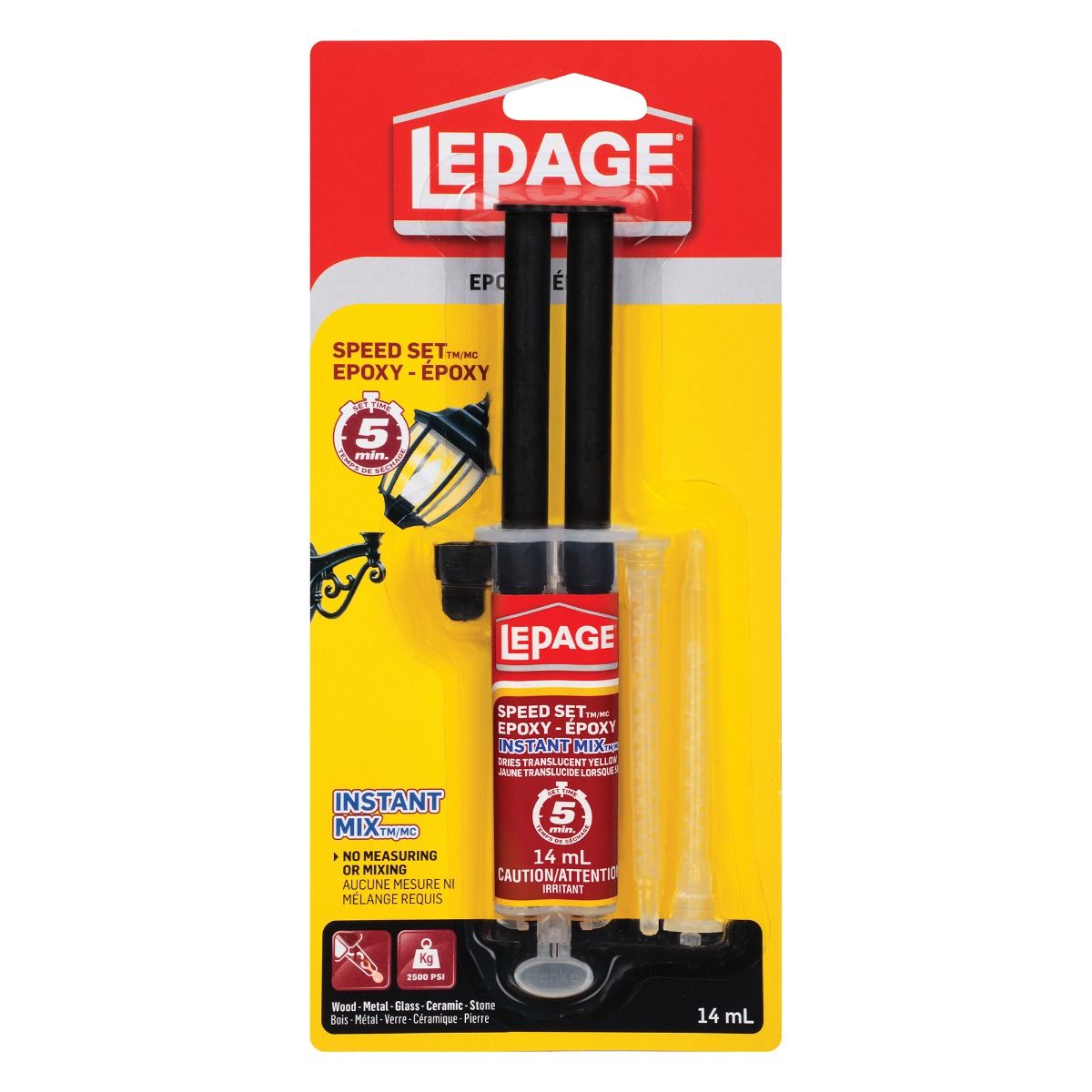 Colle époxy 5 minutes 14 ml