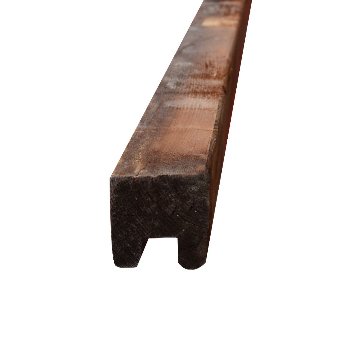 Moulure d'encadrement en U en bois traité tanatone 2 x 2 po x 8 pi