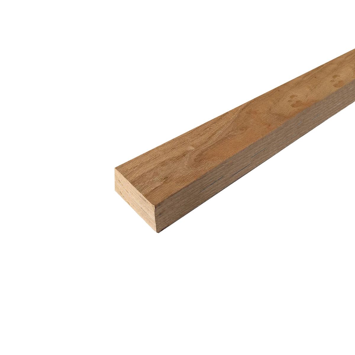 Planche de chêne rouge 1 x 2 po x 8 pi