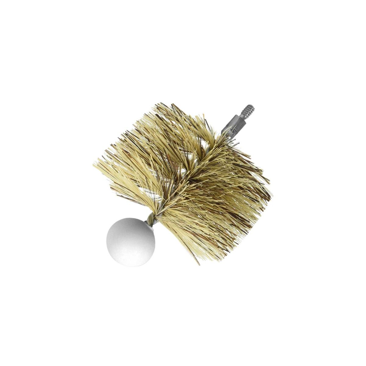 Brosse ronde souple pour poêle aux granules 3 po
