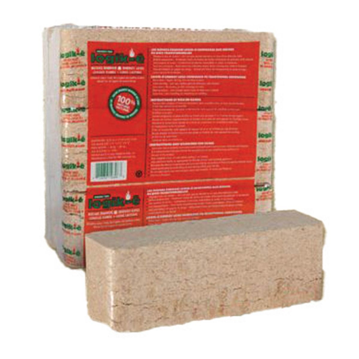 Bûches énergétiques 6/pqt, 3 lb chacune
