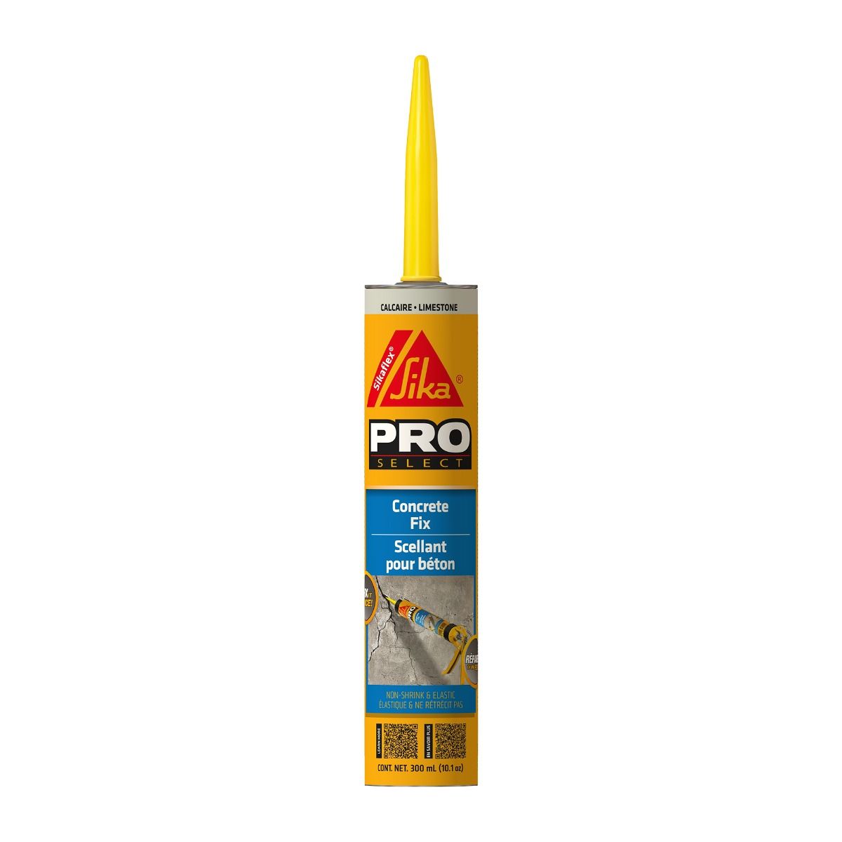 Bouche-fissures pour béton gris 300 ml