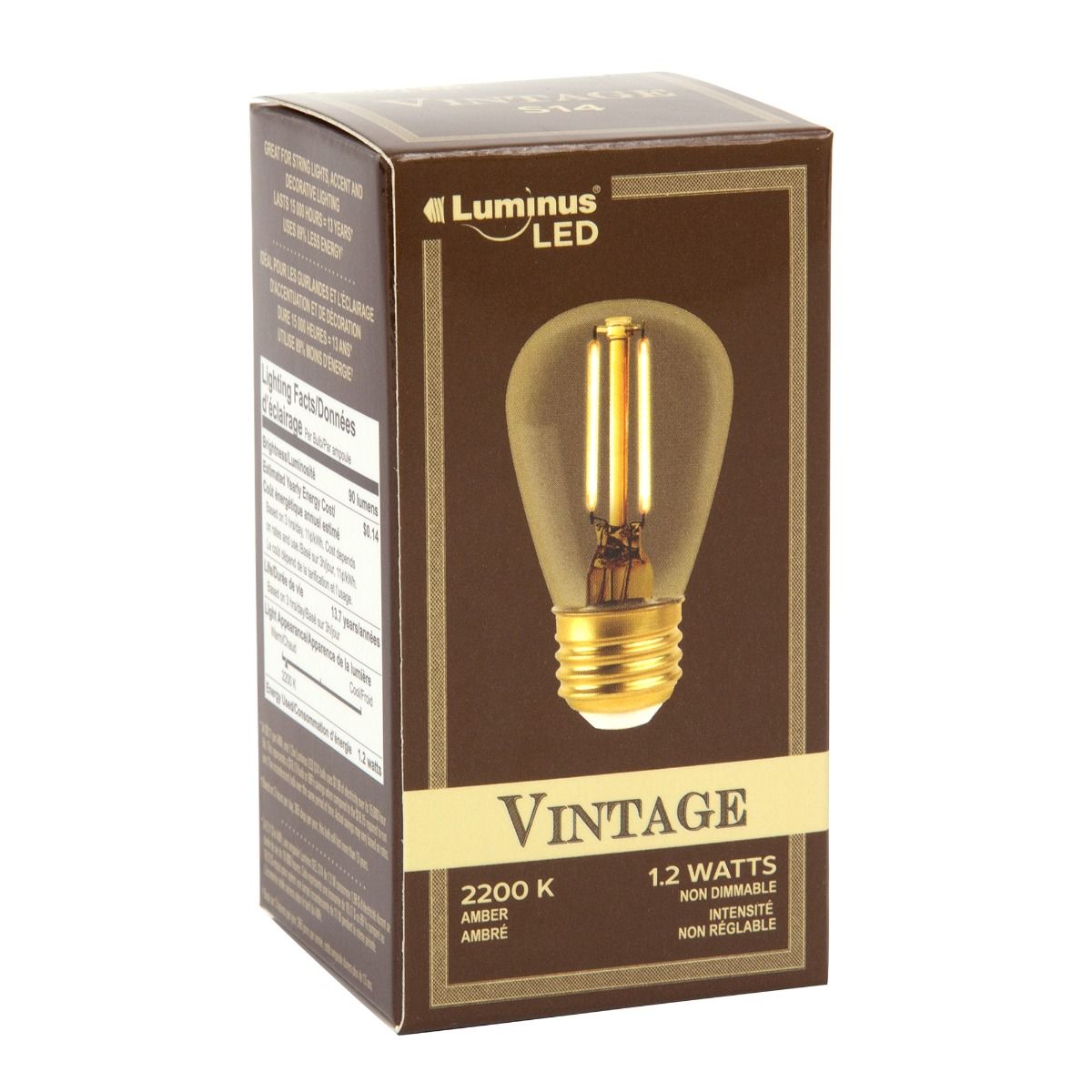 Ampoule vintage S14
