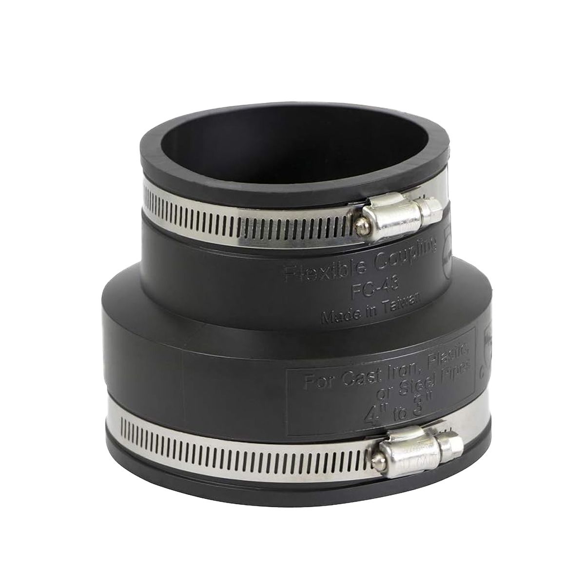 Bague flexible réductrice 4 po à 3 po