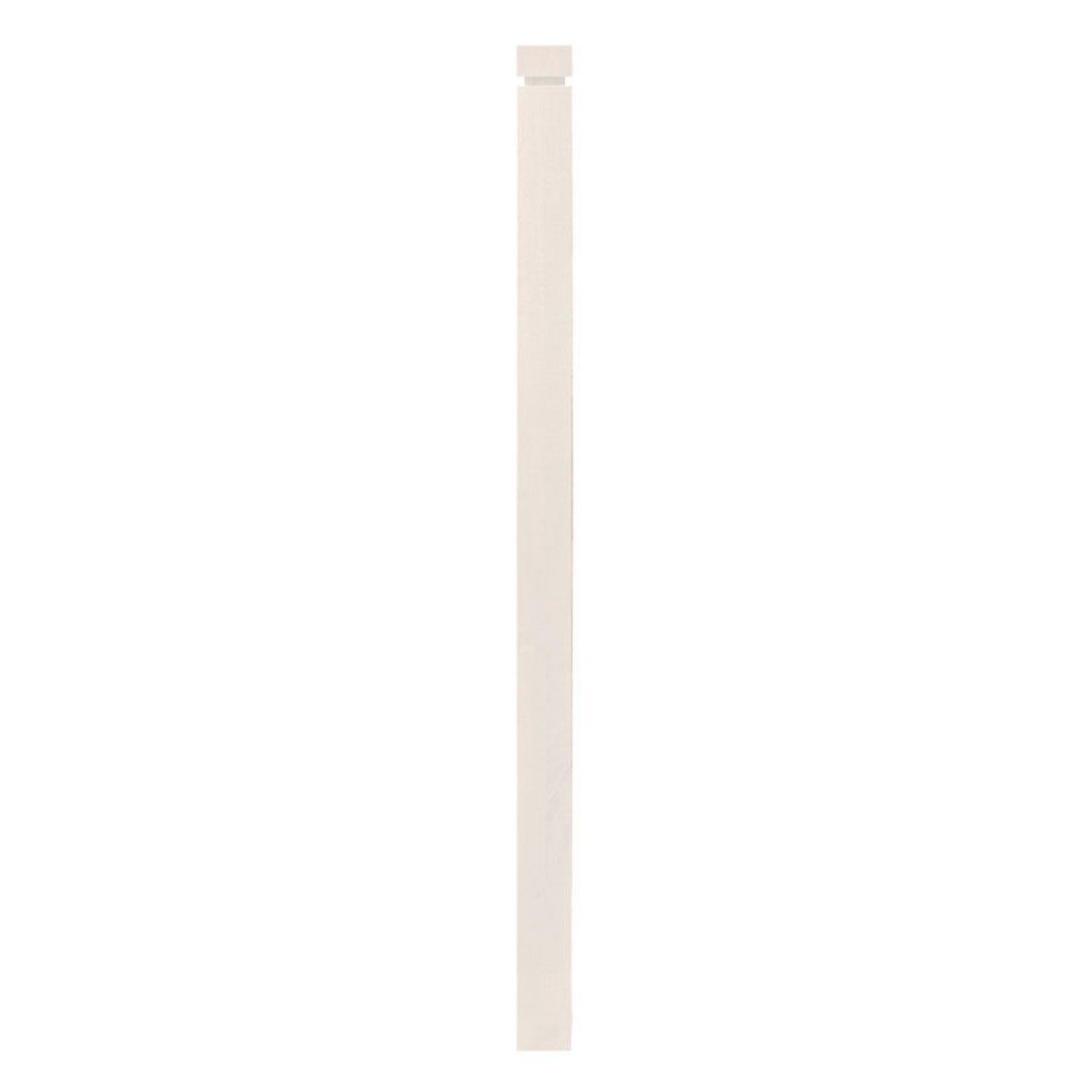 Poteau carré et laqué blanc 44 po, modèle 8544-9-1 Marque : Concept S