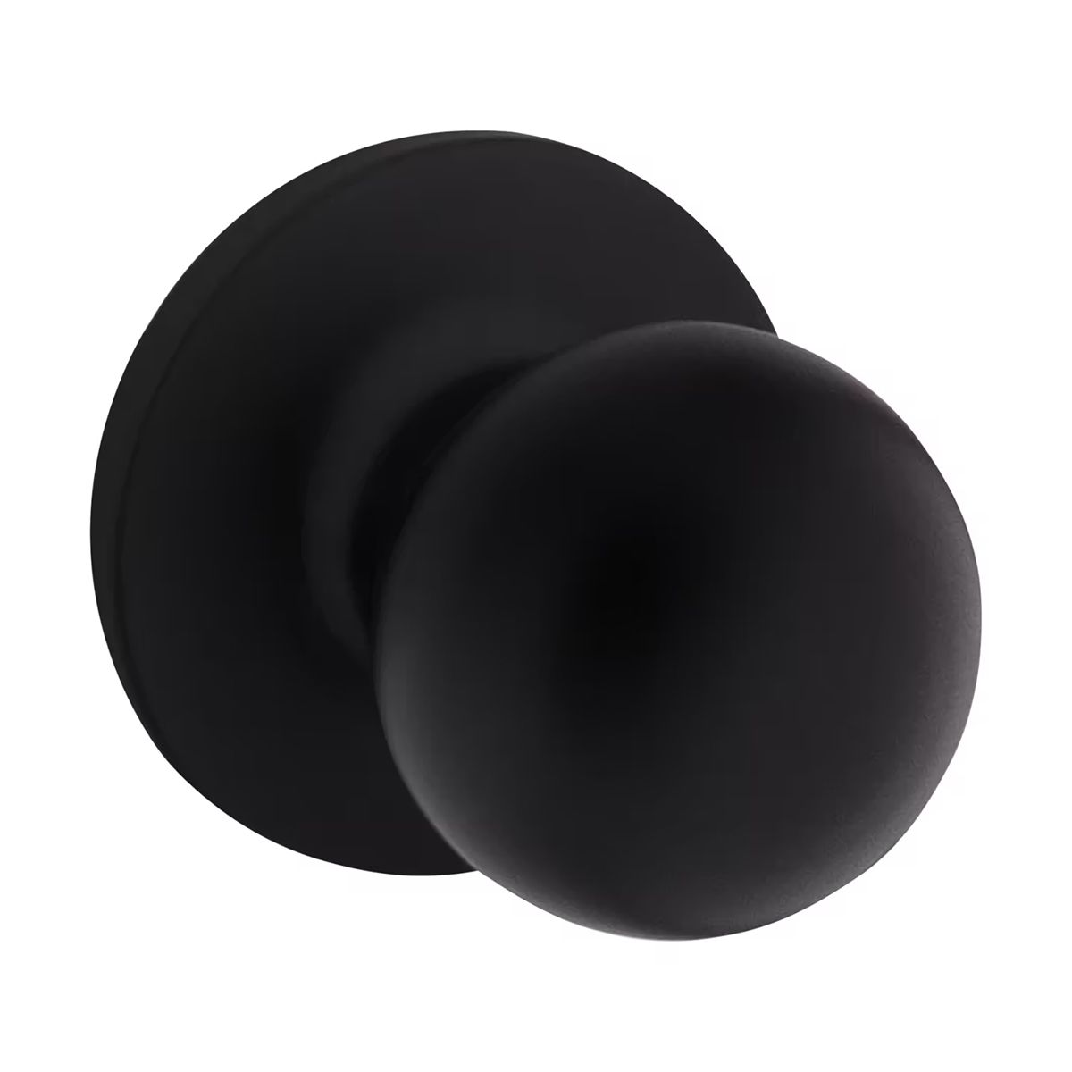 Poignée noir mat de passage Regina