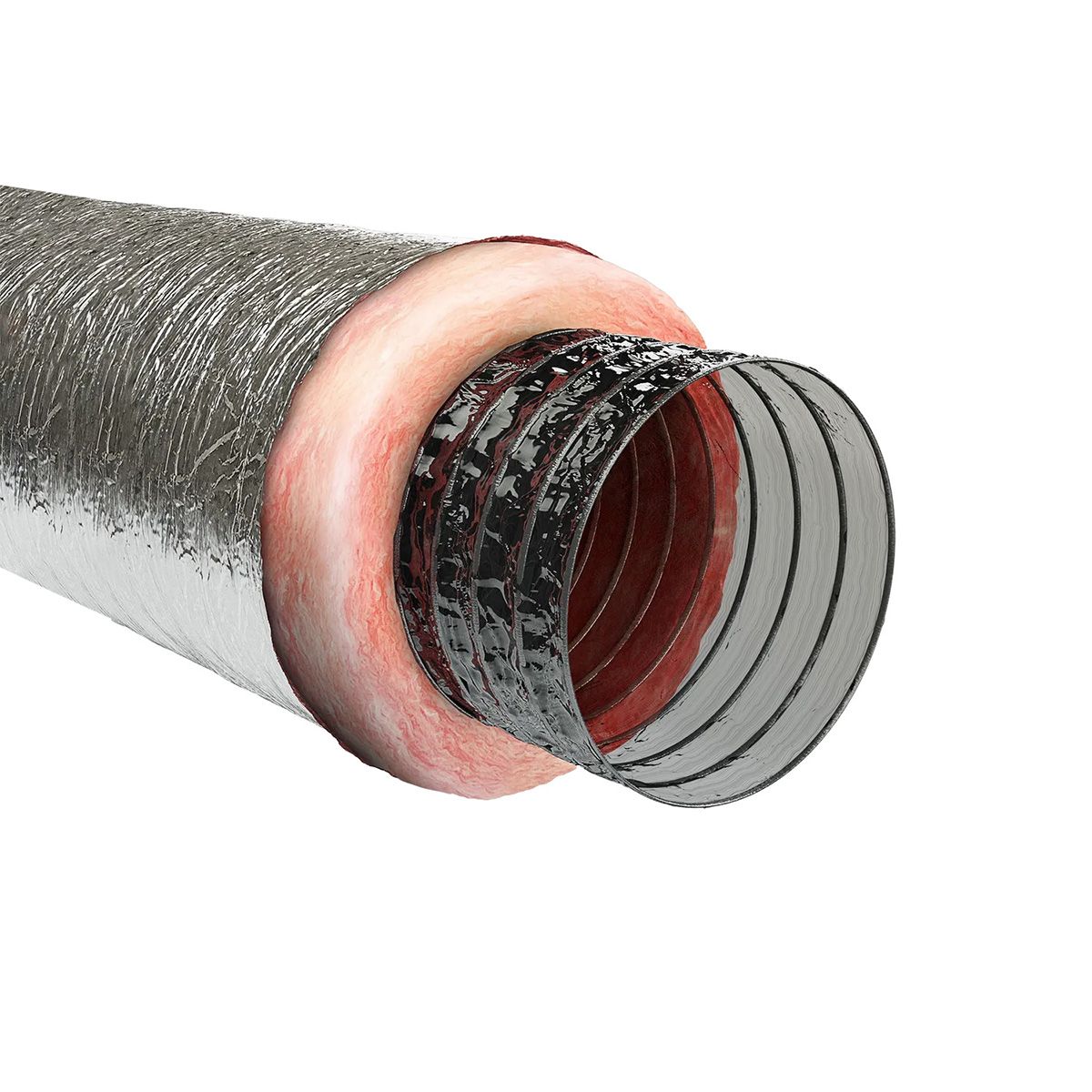 Conduit d'air flexible isolé R-4,2 6 po
