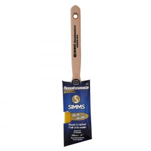 Pinceau ovale Éclipse avec manche en bois