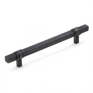 Poignée en fer noir 160 mm