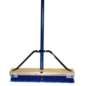 Balai multi-surfaces avec manche et support en métal