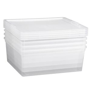 Ensemble de contenants de plastique 10.5 L Ensemble de 4.