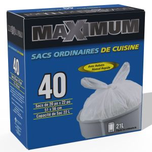 Sacs à ordures de cuisine