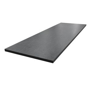Plan de travail Stretta 25 po X 1 1/8 po X 73 po Pierre noire.