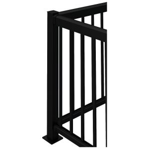 Section de rampe droite en aluminium PROFORMANCE