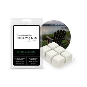 Cubes de cire parfumées Weekend au Chalet pour diffuseur