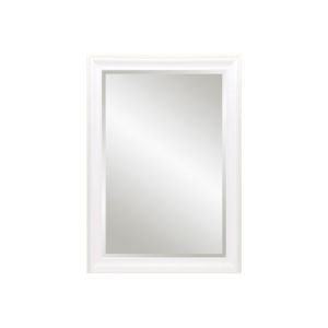 Miroir avec bordure blanche
