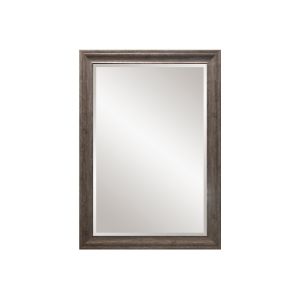 Miroir avec bordure grise