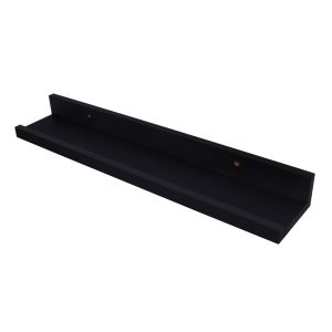 Tablette en bois flottante noire