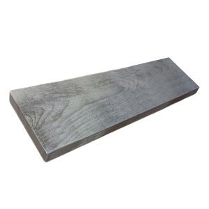 Tablette en pin récupéré gris béton