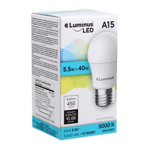 Ampoule DEL A15 lumière du jour