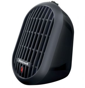 Mini-radiateur portatif compact en céramique noir HeatBud 
