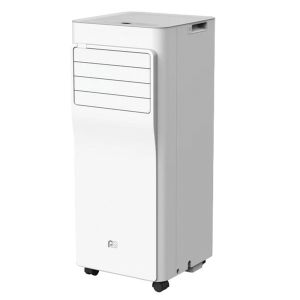 Climatiseur portatif compact avec télécommande 10 000 BTU.
