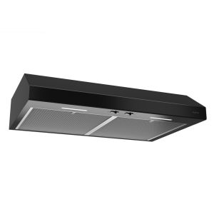 Hotte de cuisinière SERIE BCS noire 30 po 300 PCM VENMAR.