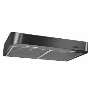 Hotte de cuisinière en acier inoxydable noir ANTERO