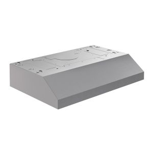 Hotte de cuisinière Glacier en acier inoxydable