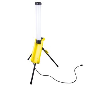 Lampe de travail à canon LED 360° 8000 lumens Tête inclinable Résiste aux intempéries.