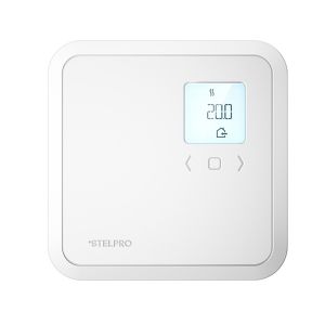Thermostat électrique blanc programmable unipolaire