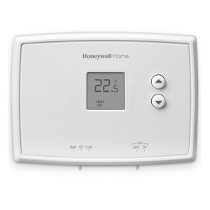 Thermostat mural blanc non programmable RTH111B avec affichage numérique