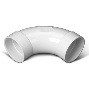 Coude long 90 degrés pour aspirateur central
