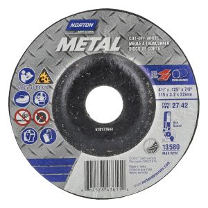 Disque métallique à tronçonner Type 27