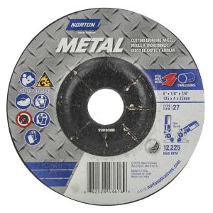 Disque métallique à tronçonner Type 27