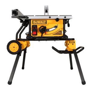 Banc de scie DEWALT avec support sur roues