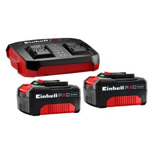 Ensemble de deux batteries et un chargeur à deux ports PXC