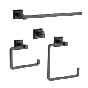 Ensemble de bain noir mat Ultra