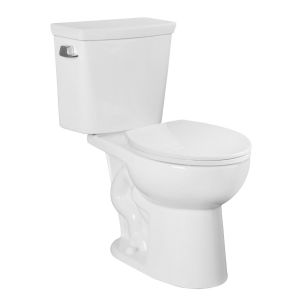 Toilette blanche MACON 2 pièces 4.8 L Siège à fermeture lente.